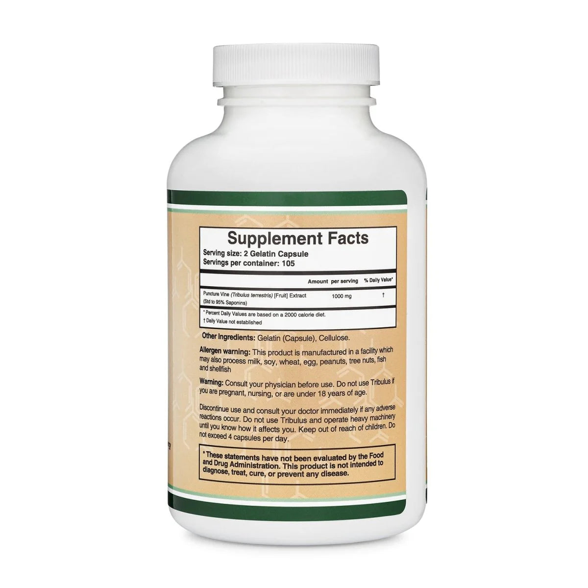 Tribulus Terrestris Supplement