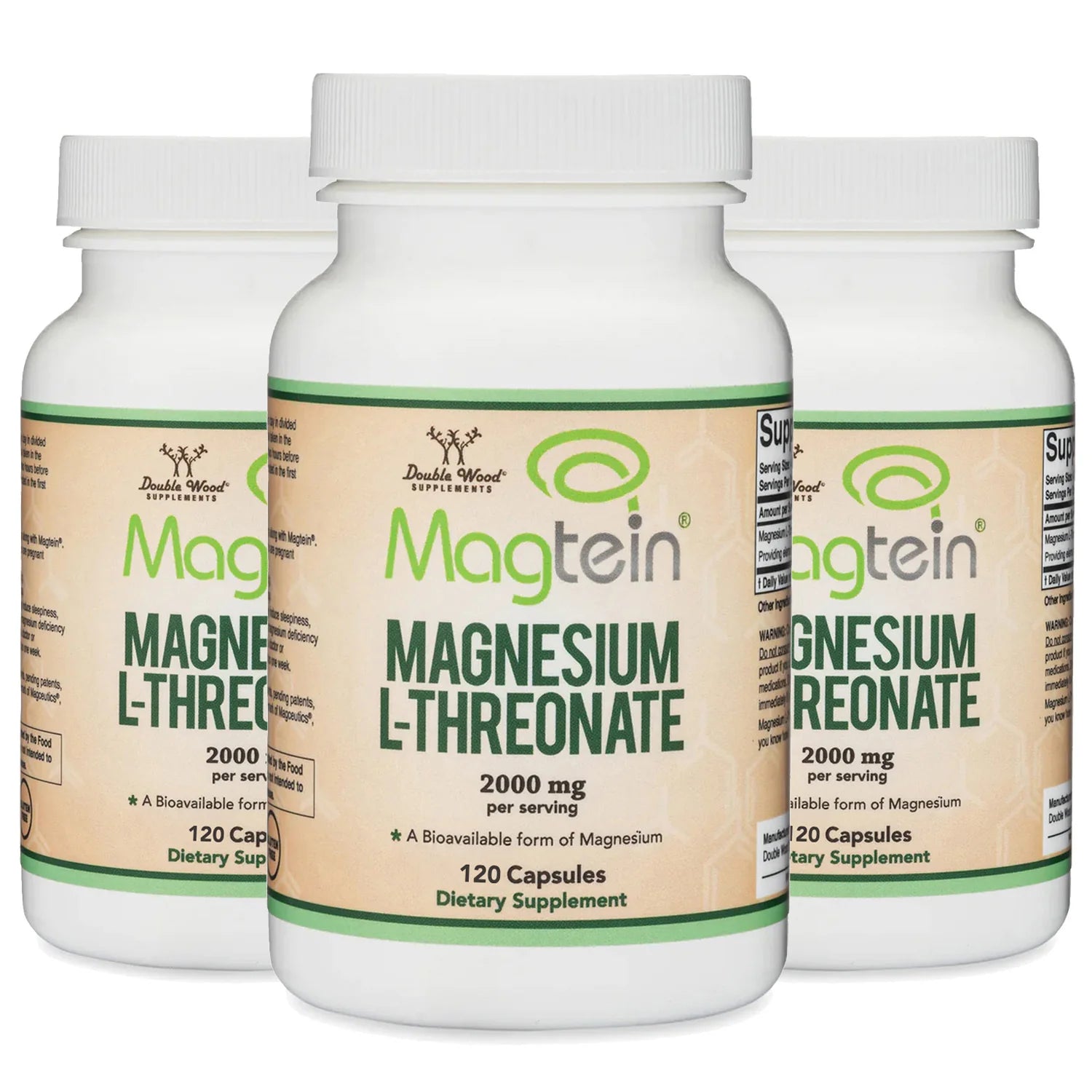 Magnesium L-Threonate (Magtein) Supplement